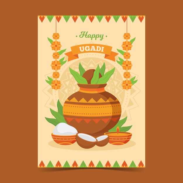 ugadi event flyer templates free download